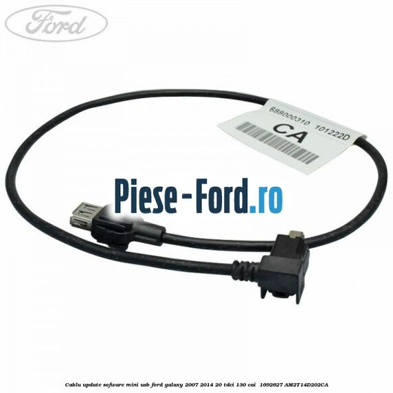 Cablu update sofware mini USB Ford Galaxy 2007-2014 2.0 TDCi 130 cai #5833F89736