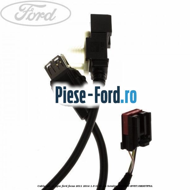 Cablu usb cu SYNC Ford Focus 2011-2014 1.6 Ti 85 cai benzina