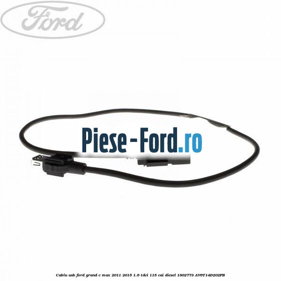 Cablu USB Ford Grand C-Max 2011-2015 1.6 TDCi 115 cai diesel