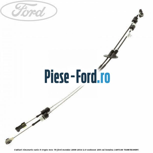 Cablu selector viteze cutie manuala 5 trepte Ford Mondeo 2008-2014 2.0 EcoBoost 203 cai benzina