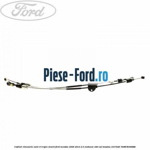 Cabluri timonerie, cutie 6 trepte MMT6 Ford Mondeo 2008-2014 2.0 EcoBoost 240 cai benzina
