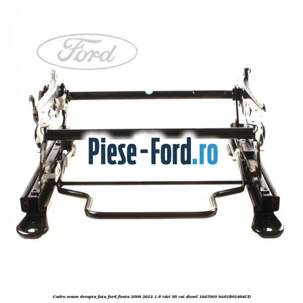 Brida prindere rezervor Ford Fiesta 2008-2012 1.6 TDCi 95 cai diesel