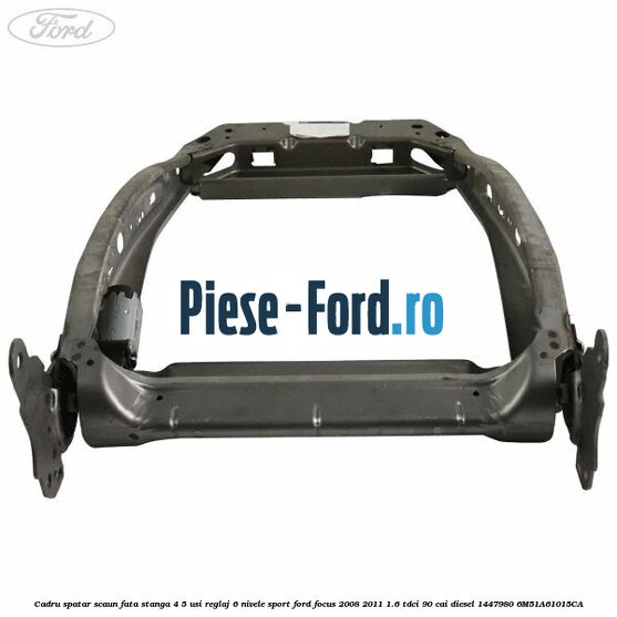 Cadru spatar scaun fata stanga 4/5 usi reglaj 6 nivele Sport Ford Focus 2008-2011 1.6 TDCi 90 cai diesel #8BC14F42DC
