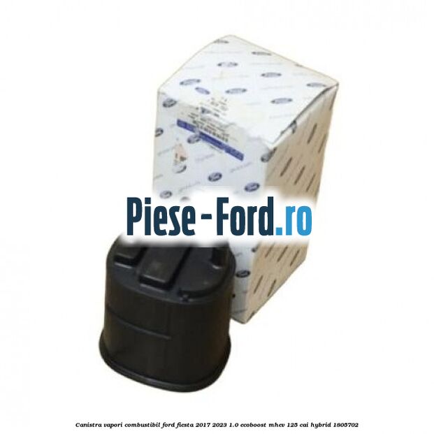 Canistra vapori combustibil Ford Fiesta 2017-2023 1.0 EcoBoost mHEV 125 cai Hybrid #0430E76891