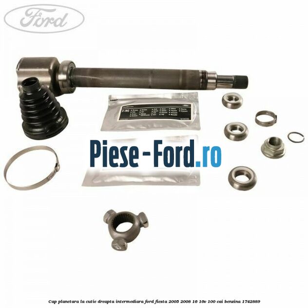 Cap planetara la cutie dreapta intermediara Ford Fiesta 2005-2008 1.6 16V 100 cai #2EF2659FCF