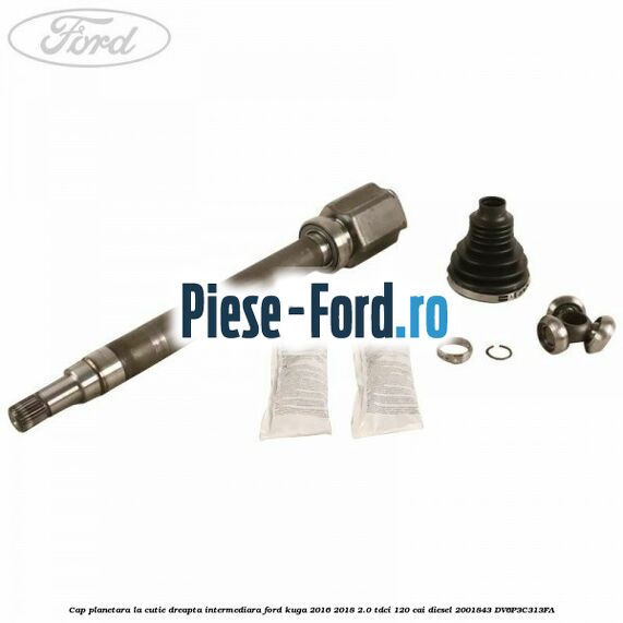 Cap planetara fata stanga, manuala, la cutie Ford Kuga 2016-2018 2.0 TDCi 120 cai diesel