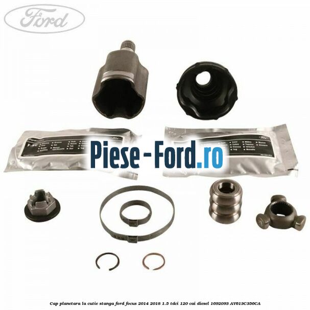 Cap planetara la cutie dreapta intermediara cutie Powershift Ford Focus 2014-2018 1.5 TDCi 120 cai diesel