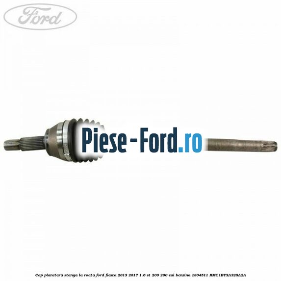 Cap planetara stanga la roata Ford Fiesta 2013-2017 1.6 ST 200 200 cai benzina #D0C2F3C645