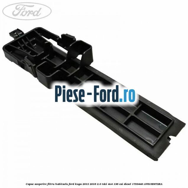 Capac acoperire filtru habitaclu Ford Kuga 2013-2016 2.0 TDCi 4x4 136 cai diesel #E072092DB2