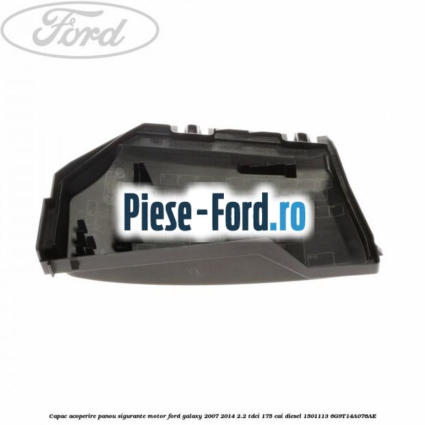Capac acoperire panou sigurante motor Ford Galaxy 2007-2014 2.2 TDCi 175 cai diesel