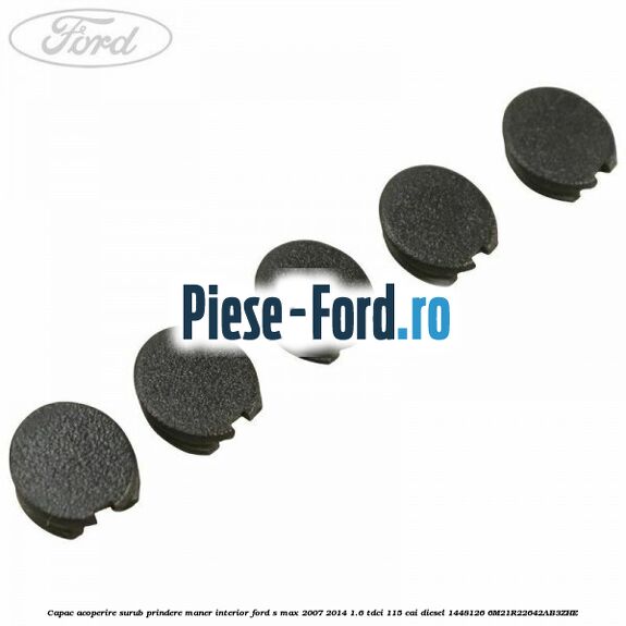 Bucsa prindere tija capota neagra Ford S-Max 2007-2014 1.6 TDCi 115 cai diesel
