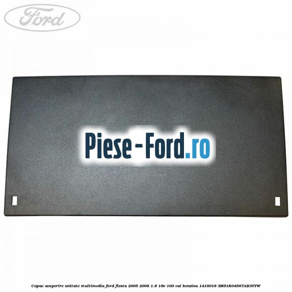 Camera de bord Garmin 2 inch Ford Fiesta 2005-2008 1.6 16V 100 cai benzina
