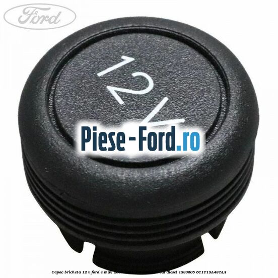 Bricheta cu filament Ford C-Max 2007-2011 1.6 TDCi 109 cai diesel
