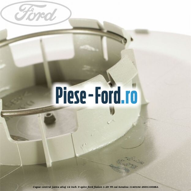 Capac central janta aliaj 14 inch 9 spite Ford Fusion 1.25 75 cai benzina #9D8C2BC2A9