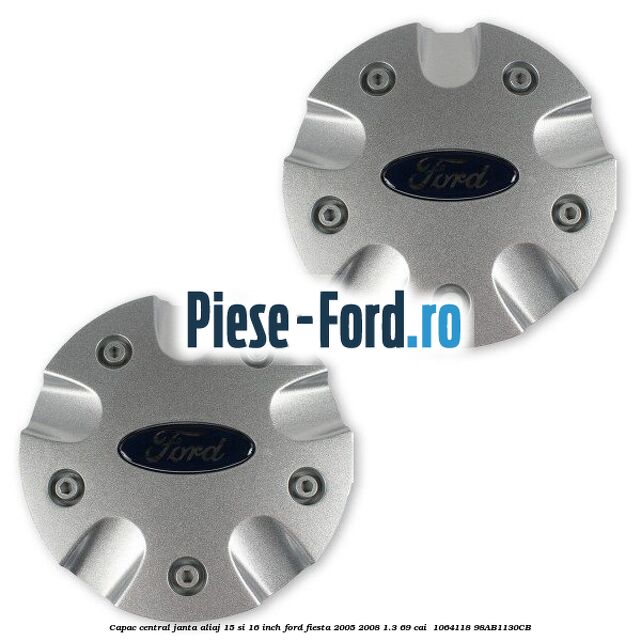 Capac central janta aliaj 15 si 16 inch Ford Fiesta 2005-2008 1.3 69 cai #CD66DDDCF7 Capac central janta aliaj 15 si 16 inch Ford Fiesta 2005-2008 1.3 69 cai #CD66DDDCF7
