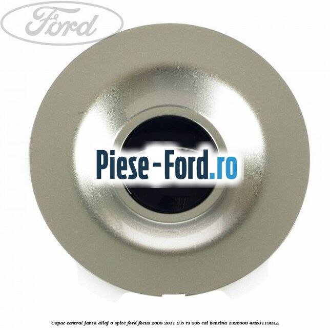 Capac central, janta aliaj 18 model aluminiu Ford Focus 2008-2011 2.5 RS 305 cai benzina