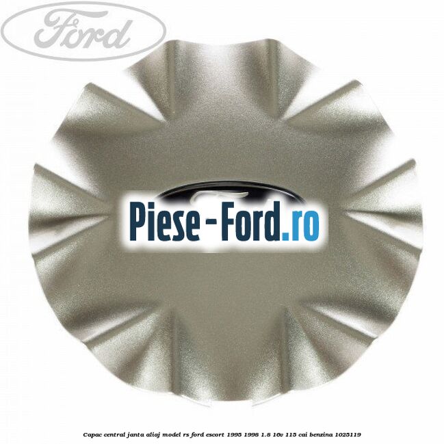 Capac central, janta aliaj model RS Ford Escort 1995-1998 1.8 16V 115 cai #8843A0BB51