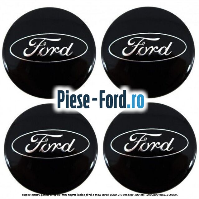 Capac centru janta aliaj 55 mm negru lucios Ford S-Max 2015-2023 2.0 EcoBlue 120 cai #C43432BF7D Capac centru janta aliaj 55 mm negru lucios Ford S-Max 2015-2023 2.0 EcoBlue 120 cai #C43432BF7D