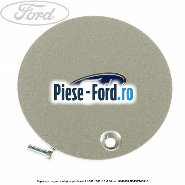 Capac centru janta aliaj RS Ford Escort 1995-1998 1.8 D 60 cai  #E6C41E409C