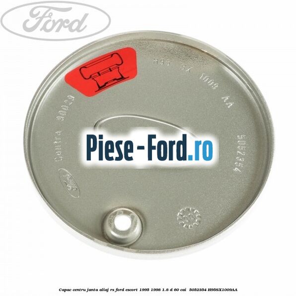 Capac centru janta aliaj RS Ford Escort 1995-1998 1.8 D 60 cai  #E6C41E409C