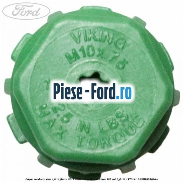 Capac conducta clima Ford Fiesta 2017-2023 1.0 EcoBoost mHEV 125 cai Hybrid #52AD865DBC