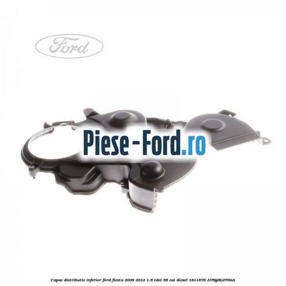 1 Set curea distributie cu pompa apa Ford Fiesta 2008-2012 1.6 TDCi 95 cai diesel