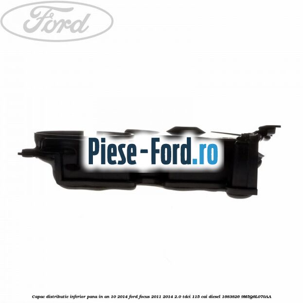 Capac distributie inferior pana in an 10/2014 Ford Focus 2011-2014 2.0 TDCi 115 cai diesel