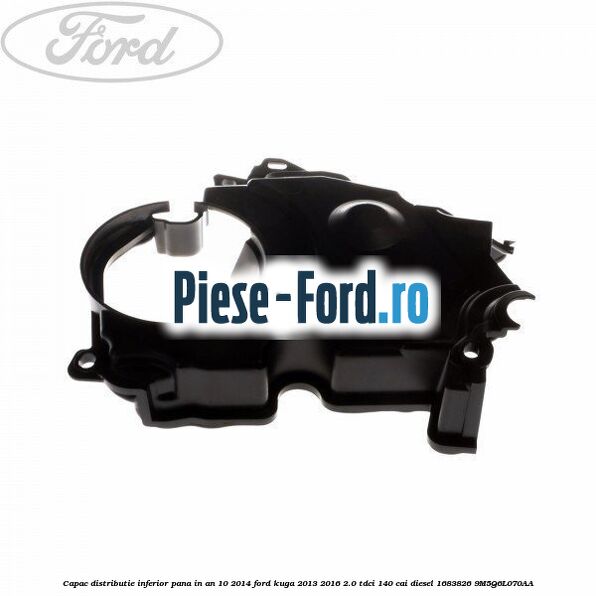 1 Set curea distributie cu pompa apa Ford original an 01/2011-10/2014 Ford Kuga 2013-2016 2.0 TDCi 140 cai diesel