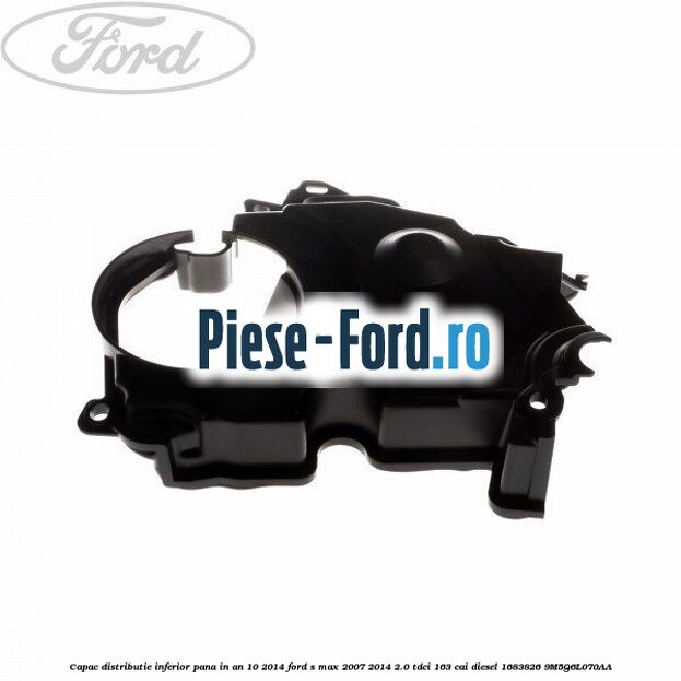 1 Set curea distributie cu pompa apa Ford original an 01/2011-10/2014 Ford S-Max 2007-2014 2.0 TDCi 163 cai diesel