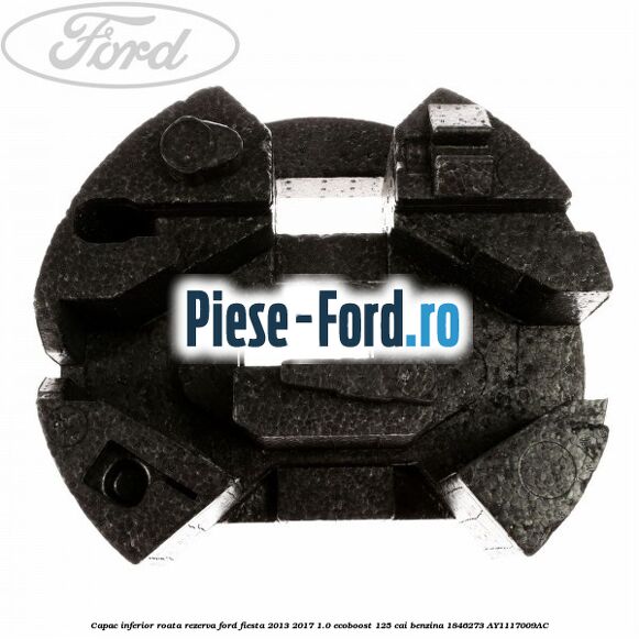 Capac inferior roata rezerva Ford Fiesta 2013-2017 1.0 EcoBoost 125 cai benzina