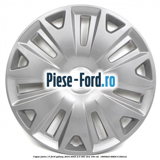 Capac janta 17 Ford Galaxy 2015-2023 2.0 TDCi 4x4 150 cai  #8BA7427C94