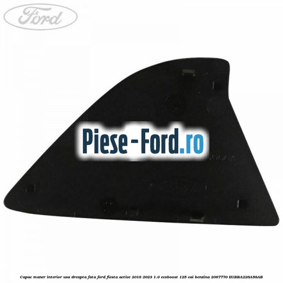 Capac maner interior usa dreapta fata Ford Fiesta Active 2018-2023 1.0 EcoBoost 125 cai benzina #BAC7A93790