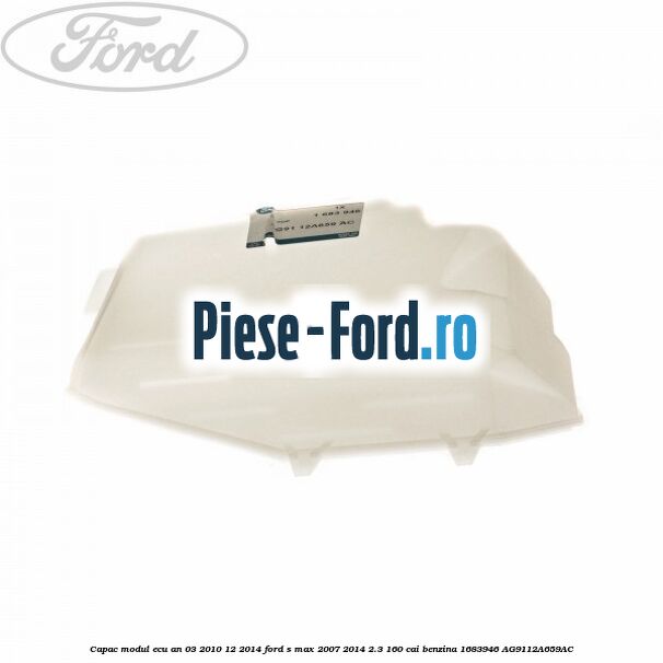 Capac maner reglaj scaun spate randul 2 Ford S-Max 2007-2014 2.3 160 cai benzina
