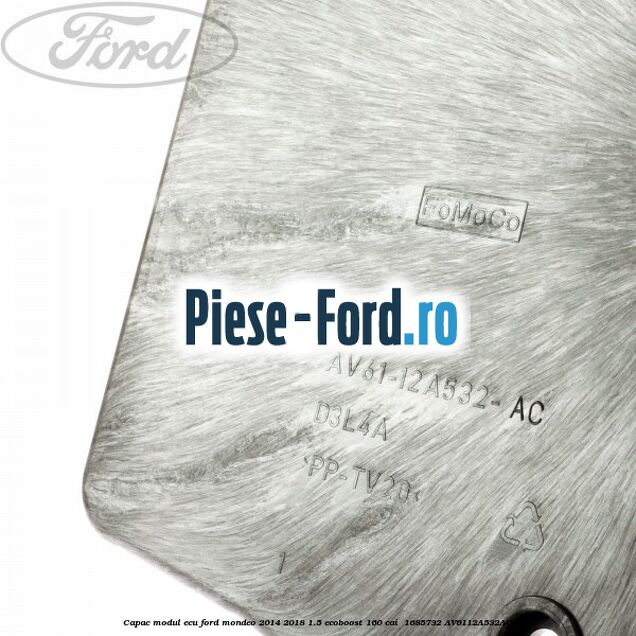 Capac modul ECU Ford Mondeo 2014-2018 1.5 EcoBoost 160 cai  #2786CDAC54