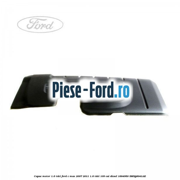 Bucsa suport capac motor cu cleme Ford C-Max 2007-2011 1.6 TDCi 109 cai diesel