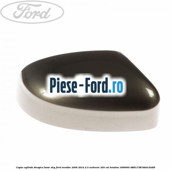 Capac oglinda dreapta lunar sky Ford Mondeo 2008-2014 2.0 EcoBoost 203 cai benzina #83630E928F