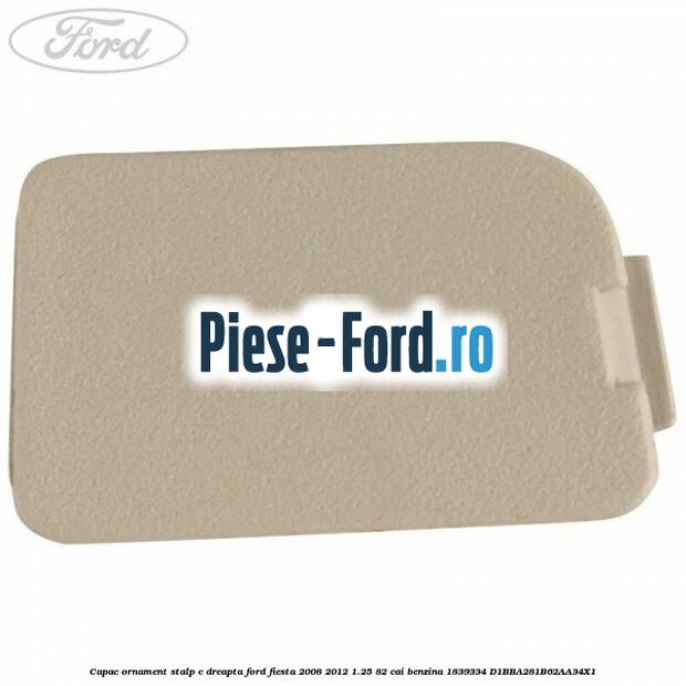 Capac lateral suport baterie Ford Fiesta 2008-2012 1.25 82 cai benzina