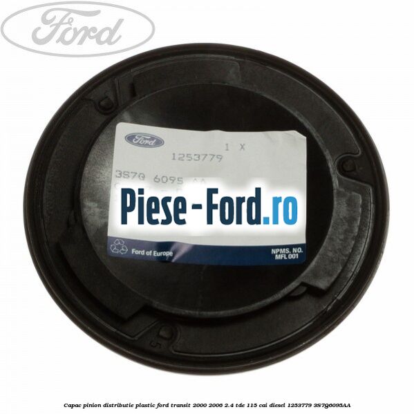 Capac pinion distributie plastic Ford Transit 2000-2006 2.4 TDE 115 cai diesel #D49AC1999C