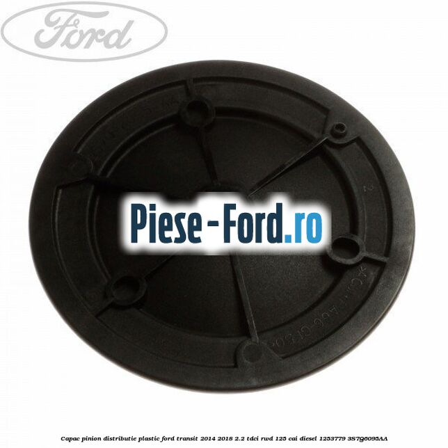 Capac pinion distributie plastic Ford Transit 2014-2018 2.2 TDCi RWD 125 cai diesel