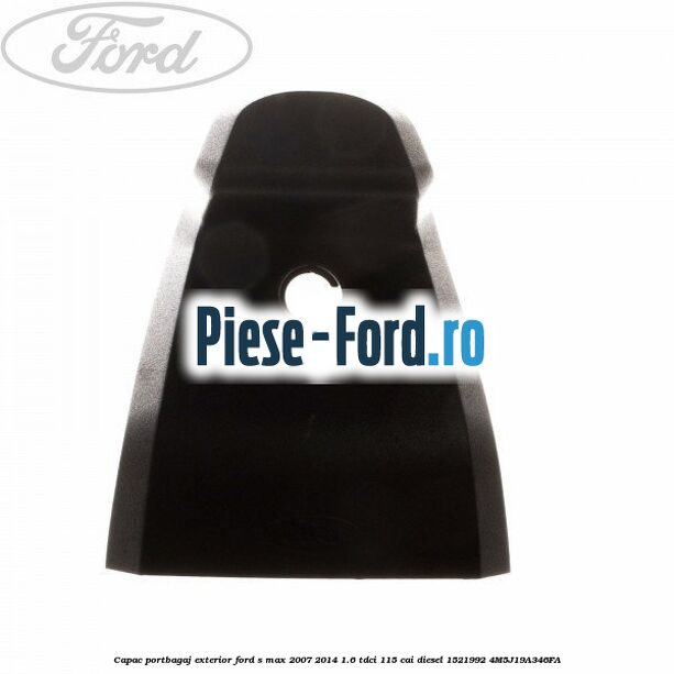 Adaptor porbagaj exterior, suport caiac Ford S-Max 2007-2014 1.6 TDCi 115 cai diesel