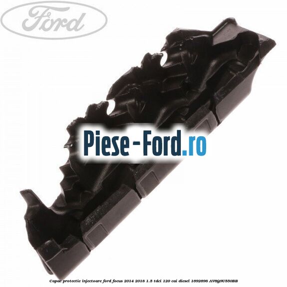 Capac protectie injectoare Ford Focus 2014-2018 1.5 TDCi 120 cai diesel
