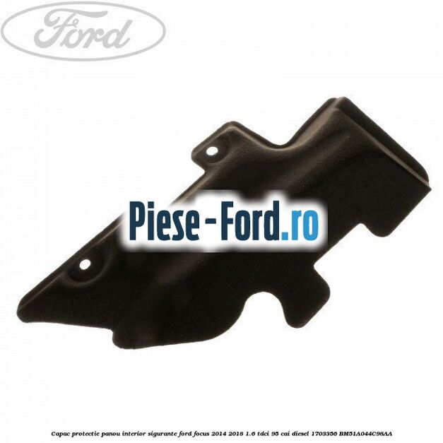 Capac protectie panou interior sigurante Ford Focus 2014-2018 1.6 TDCi 95 cai diesel
