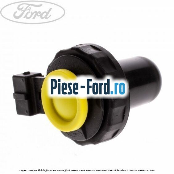 Capac rezervor lichid frana, cu senzor Ford Escort 1995-1998 RS 2000 4x4 150 cai #D400FA4B7C