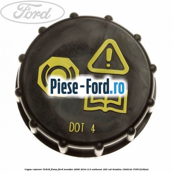 Capac rezervor lichid frana Ford Mondeo 2008-2014 2.0 EcoBoost 203 cai benzina #C018674CF9