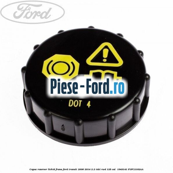 Capac rezervor lichid frana Ford Transit 2006-2014 2.2 TDCi RWD 125 cai  #5DF533436A