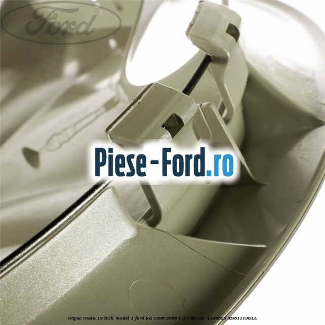 Capac roata 13 inch model 1 Ford Ka 1996-2008 1.3 i 50 cai  #8A76677785