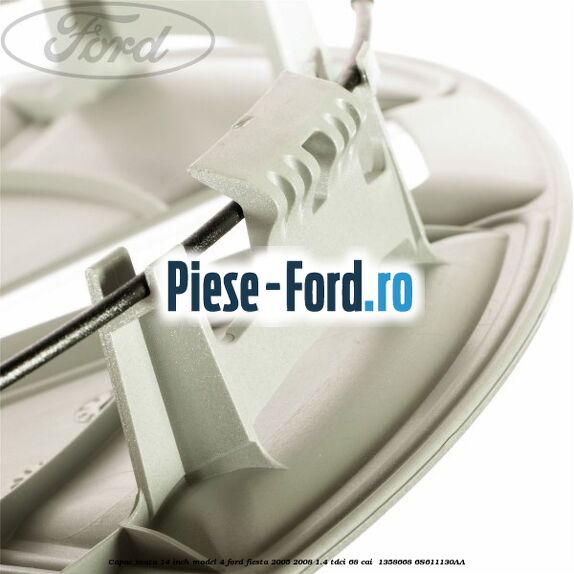Capac roata 14 inch model 4 Ford Fiesta 2005-2008 1.4 TDCi 68 cai  #F6900B59ED