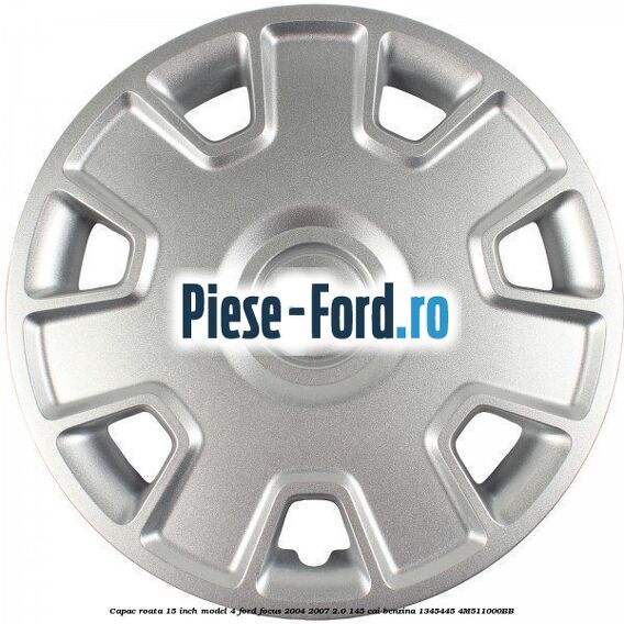Capac roata 15 inch model 4 Ford Focus 2004-2007 2.0 145 cai #C65C8630A7 Capac roata 15 inch model 4 Ford Focus 2004-2007 2.0 145 cai benzina #C65C8630A7
