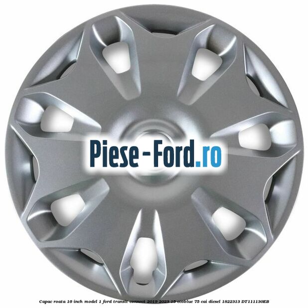 Capac roata 16 inch model 1 Ford Transit Connect 2019-2023 1.5 EcoBlue 75 cai #90999066EA