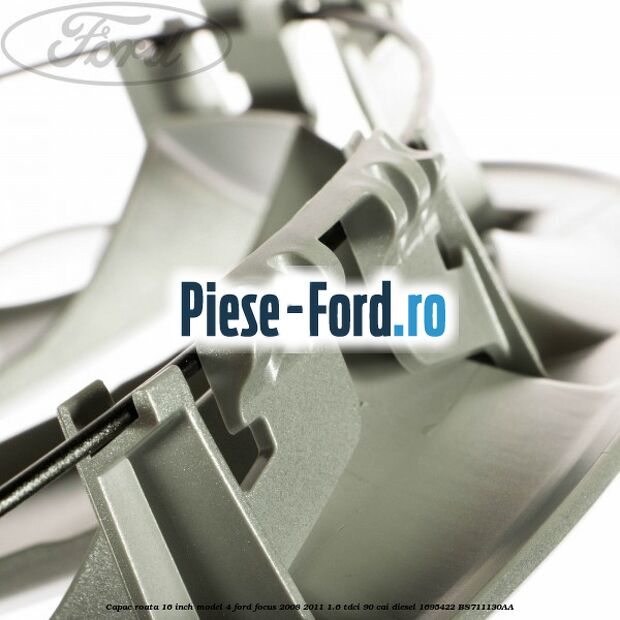Capac roata 16 inch model 4 Ford Focus 2008-2011 1.6 TDCi 90 cai diesel #E3DBBC0835